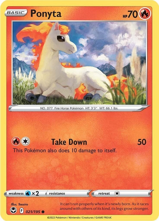 Image for Ponyta (021/195) - Pokemon