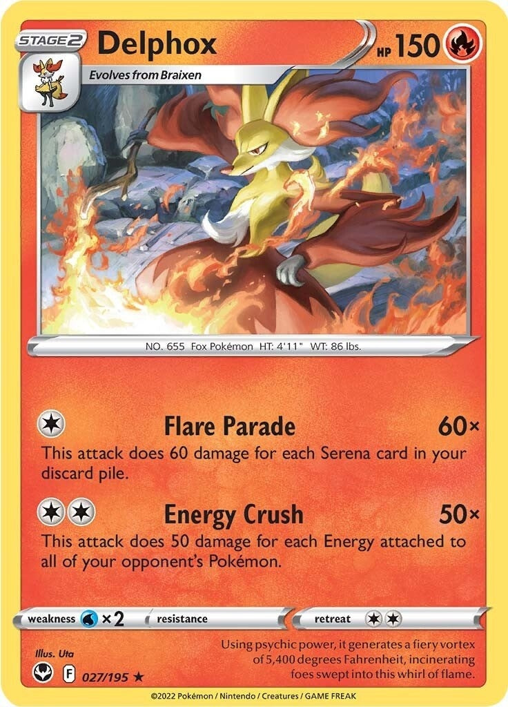 Image for Delphox (027/195) - Pokemon