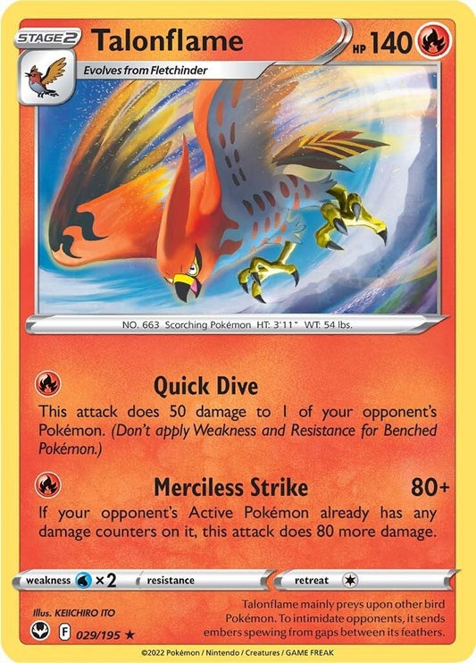 Image for Talonflame (029/195) - Pokemon
