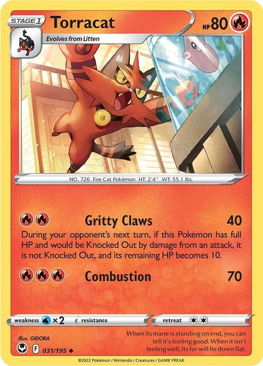 Image for Torracat (031/195) - Pokemon