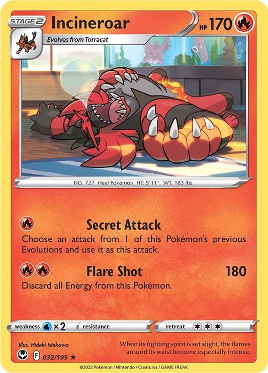 Image for Incineroar (032/195) - Pokemon