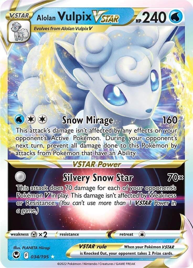 Alolan Vulpix VSTAR (034/195)