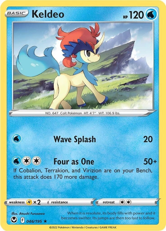 Image for Keldeo (046/195) - Pokemon