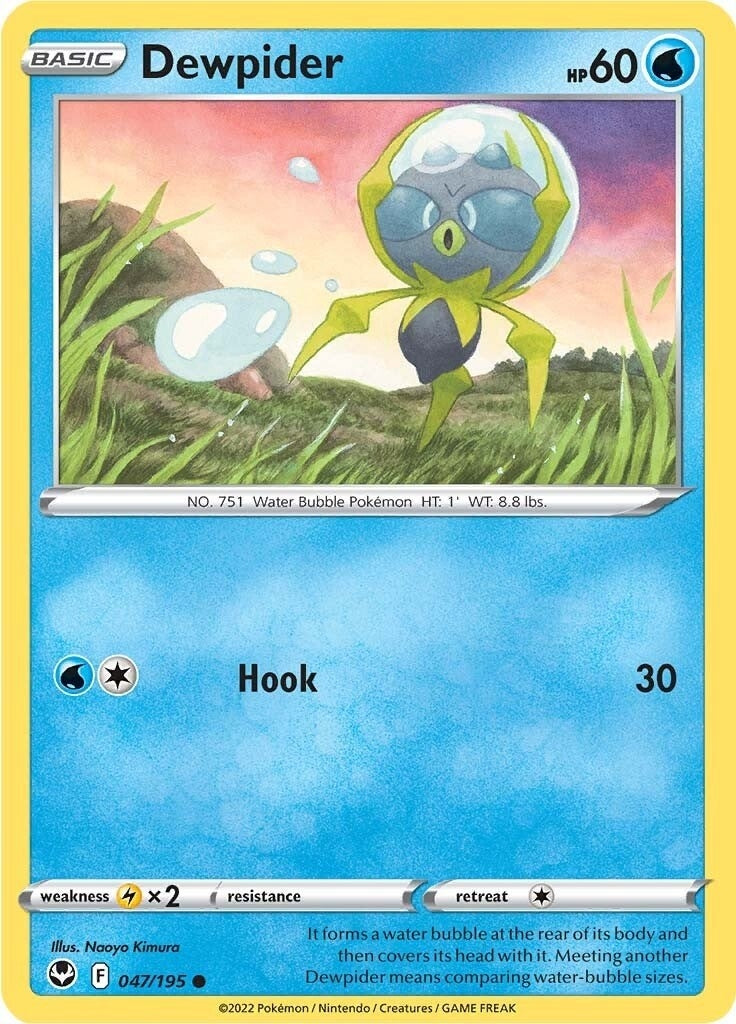 Image for Dewpider (047/195) - Pokemon