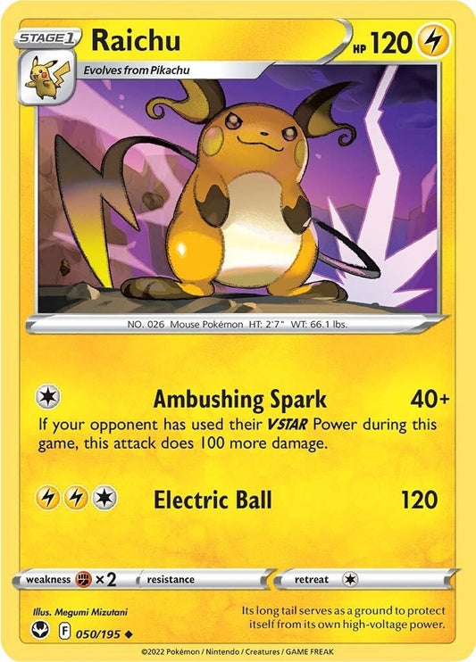 Image for Raichu (050/195) - Pokemon