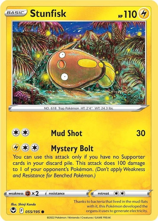 Image for Stunfisk (055/195) - Pokemon