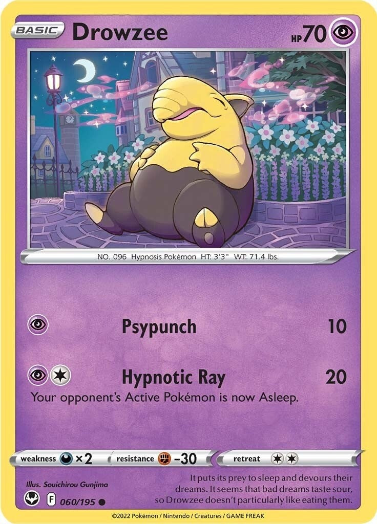 Image for Drowzee (060/195) - Pokemon