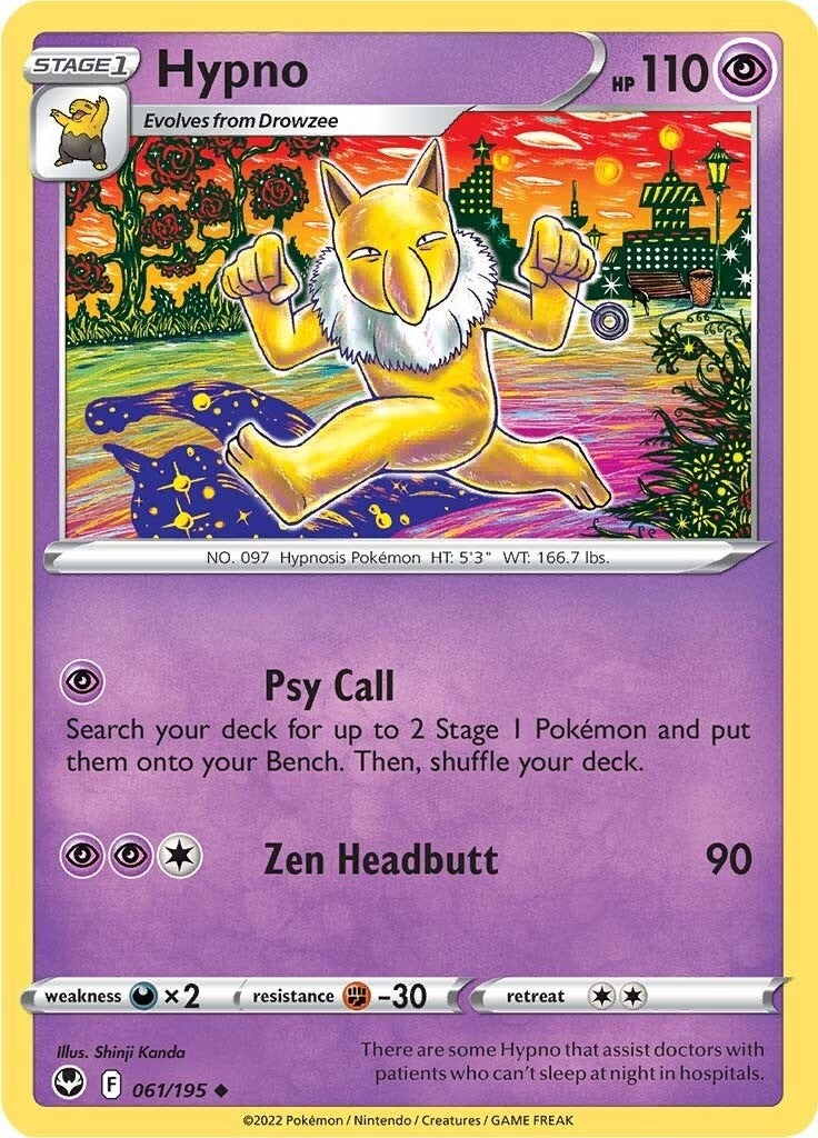 Image for Hypno (061/195) - Pokemon
