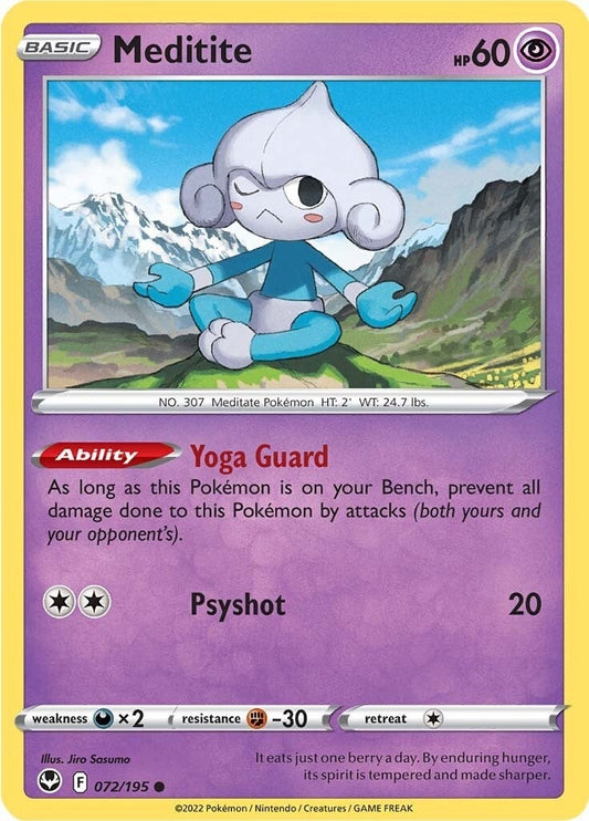 Image for Meditite (072/195) - Pokemon