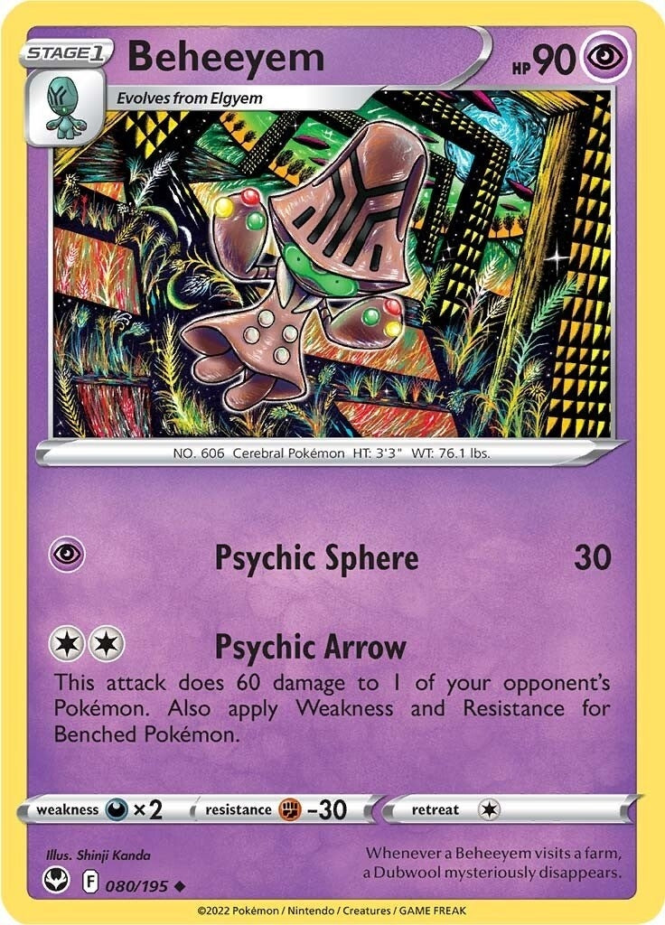 Image for Beheeyem (080/195) - Pokemon