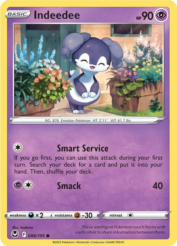 Image for Indeedee (086/195) - Pokemon