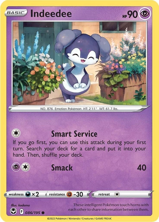 Image for Indeedee (086/195) - Pokemon