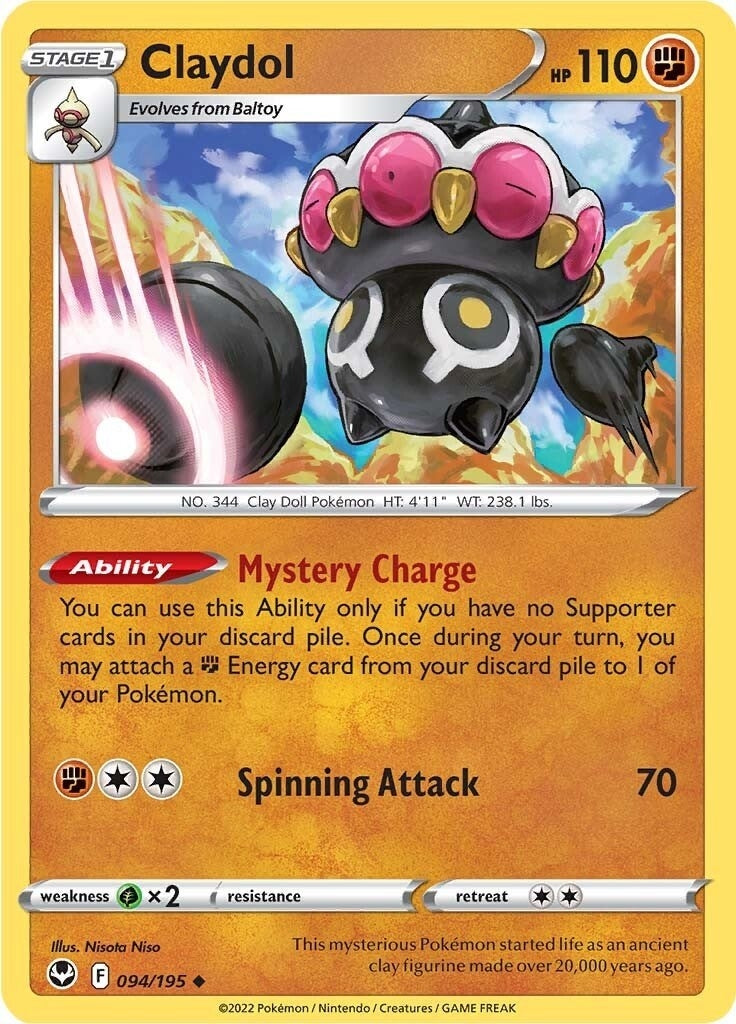Image for Claydol (094/195) - Pokemon