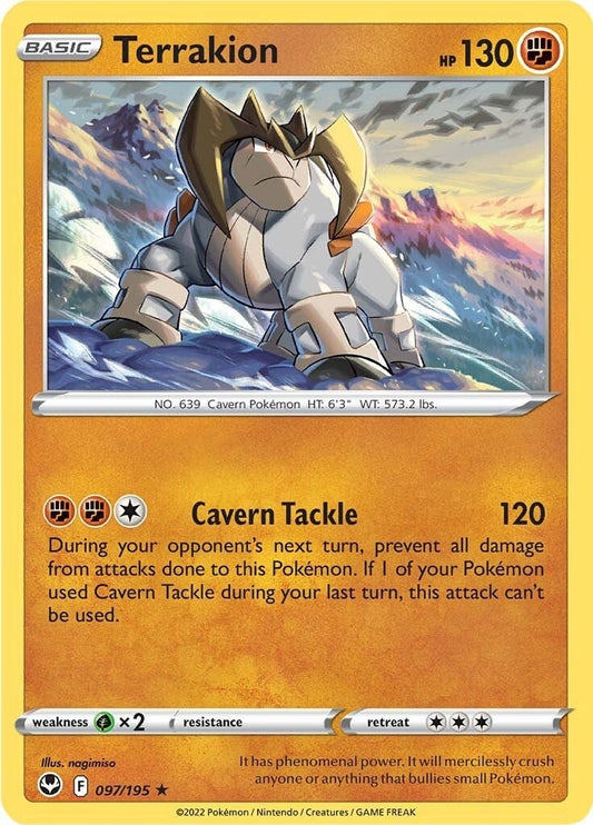 Image for Terrakion (097/195) - Pokemon
