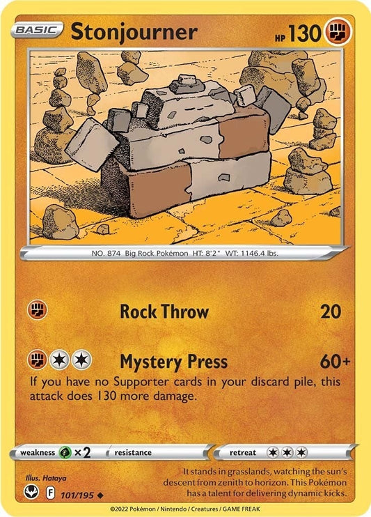 Image for Stonjourner (101/195) - Pokemon
