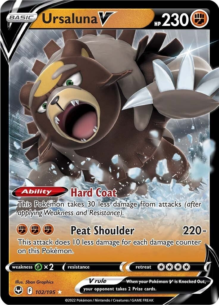 Image for Ursaluna V (102/195) - Pokemon
