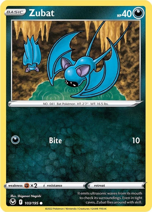 Image for Zubat (103/195) - Pokemon