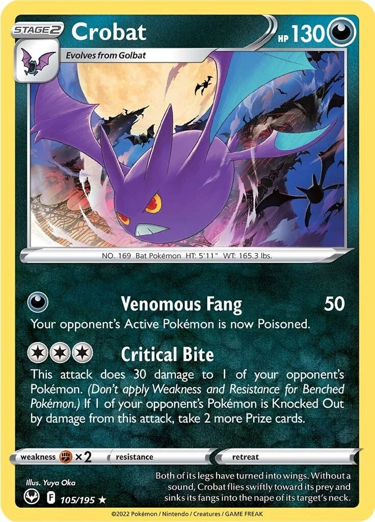 Image for Crobat (105/195) - Pokemon