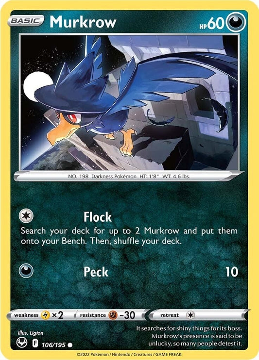 Image for Murkrow (106/195) - Pokemon