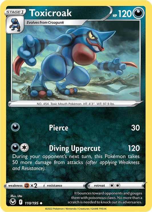 Image for Toxicroak (110/195) - Pokemon
