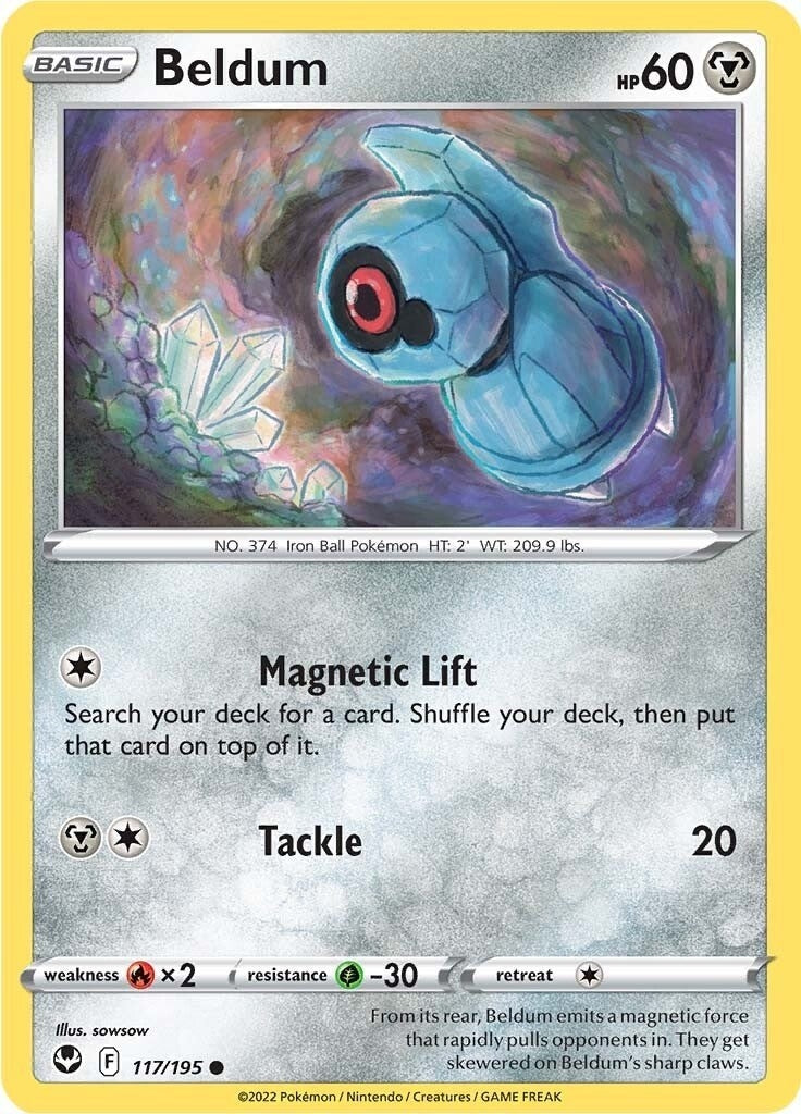 Image for Beldum (117/195) - Pokemon