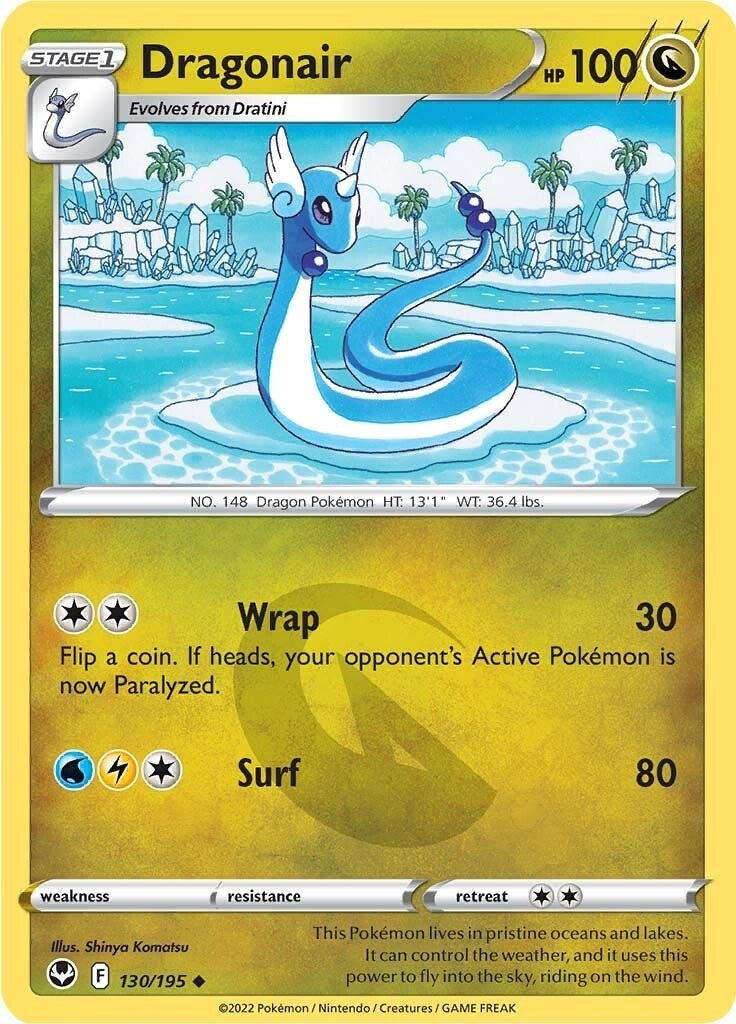 Image for Dragonair (130/195) - Pokemon