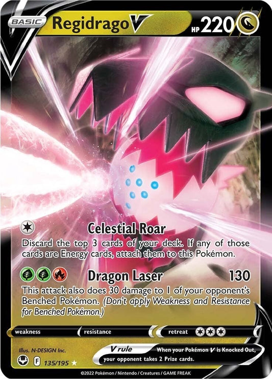Image for Regidrago V (135/195) - Pokemon