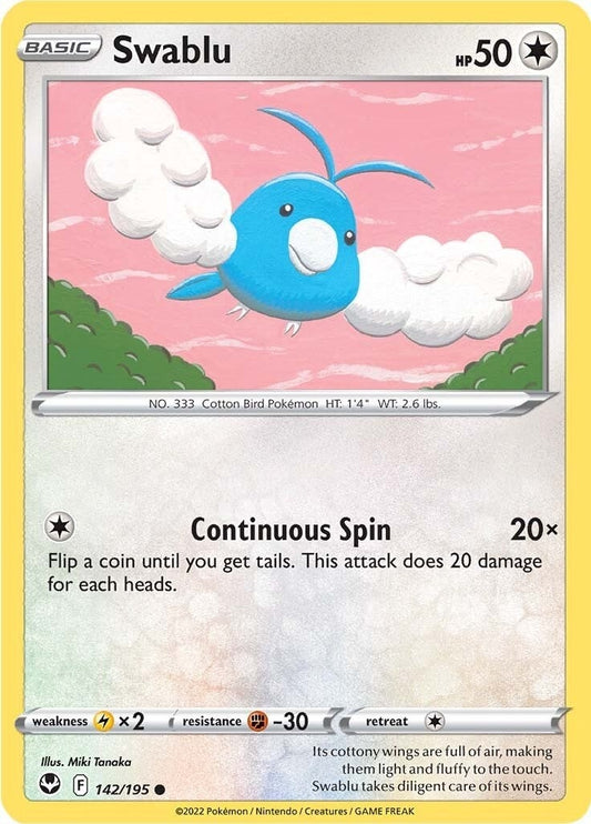 Image for Swablu (142/195) - Pokemon
