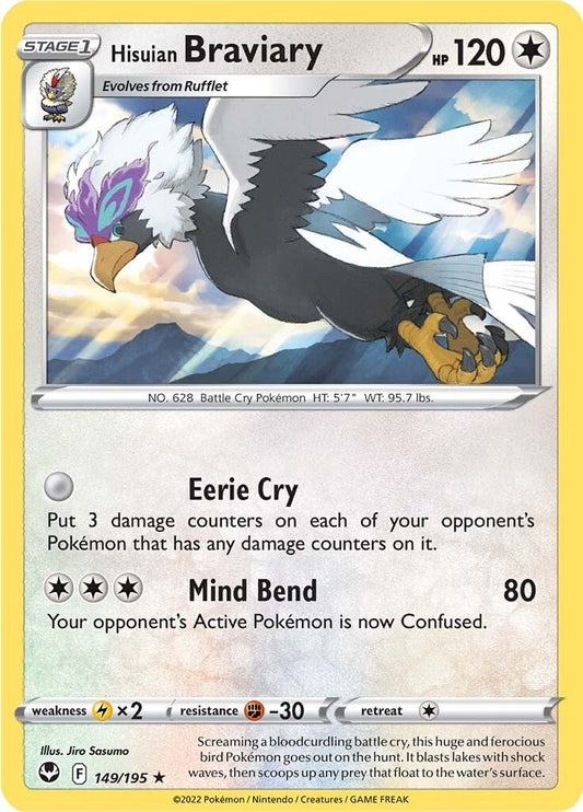 Image for Hisuian Braviary (149/195) - Pokemon