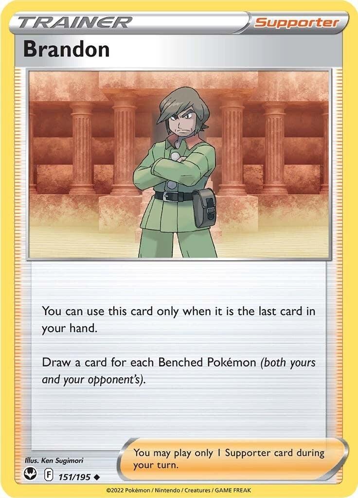 Image for Brandon (151/195) - Pokemon