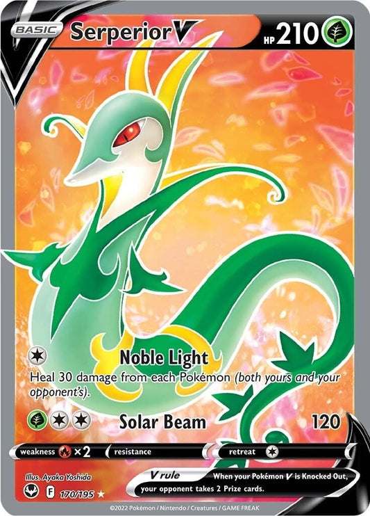 Image for Serperior V (Full Art) (170/195) - Pokemon