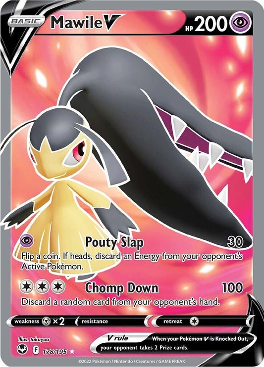 Image for Mawile V (Full Art) (178/195) - Pokemon