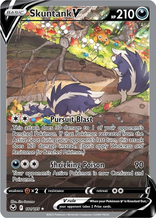 Image for Skuntank V (Alternate Full Art) (181/195) - Pokemon