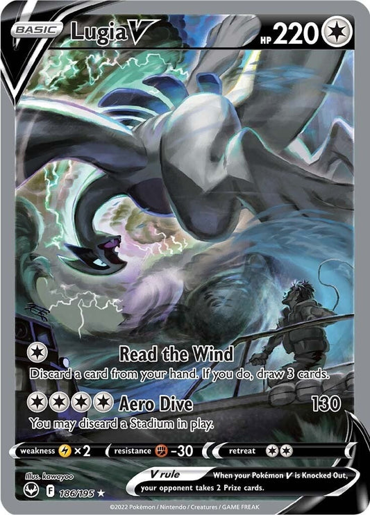 Image for Lugia V (Alternate Full Art) (186/195) - Pokemon