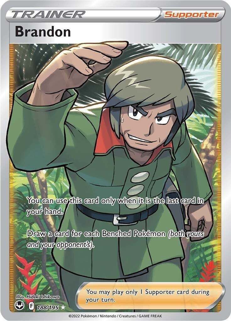 Image for Brandon (Full Art) (188/195) - Pokemon
