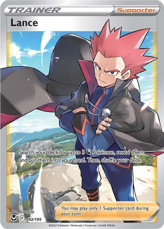 Image for Lance (Full Art) (192/195) - Pokemon