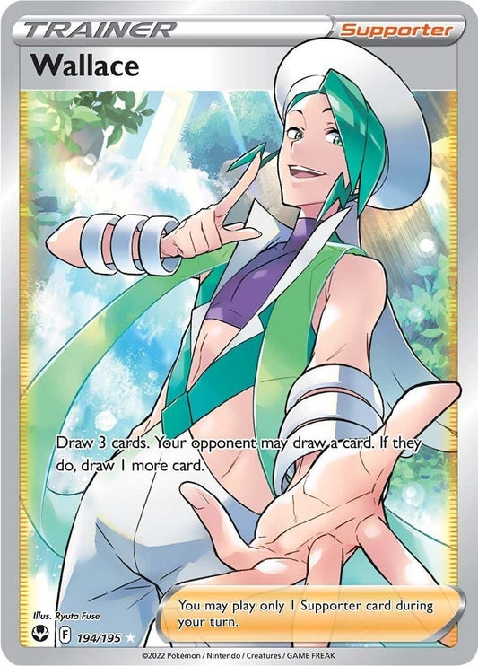Image for Wallace (Full Art) (194/195) - Pokemon