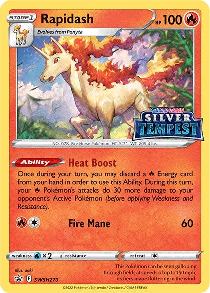 Image for Rapidash - SWSH270 (Prerelease) (SWSH270) - Pokemon
