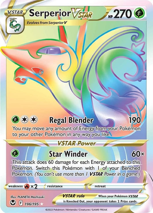 Image for Serperior VSTAR (Secret) (196/195) - Pokemon