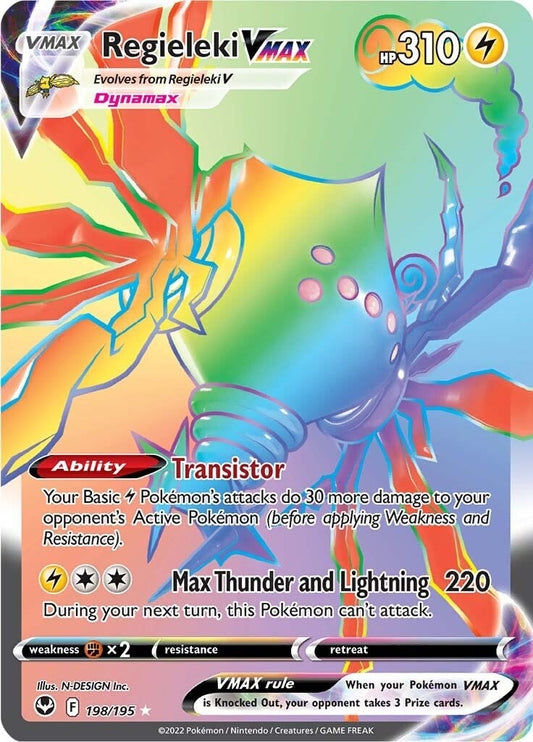 Image for Regieleki VMAX (Secret) (198/195) - Pokemon
