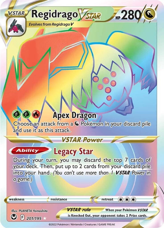 Image for Regidrago VSTAR (Secret) (201/195) - Pokemon
