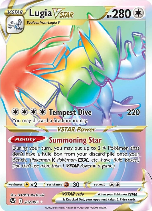 Image for Lugia VSTAR (Secret) (202) (202/195) - Pokemon