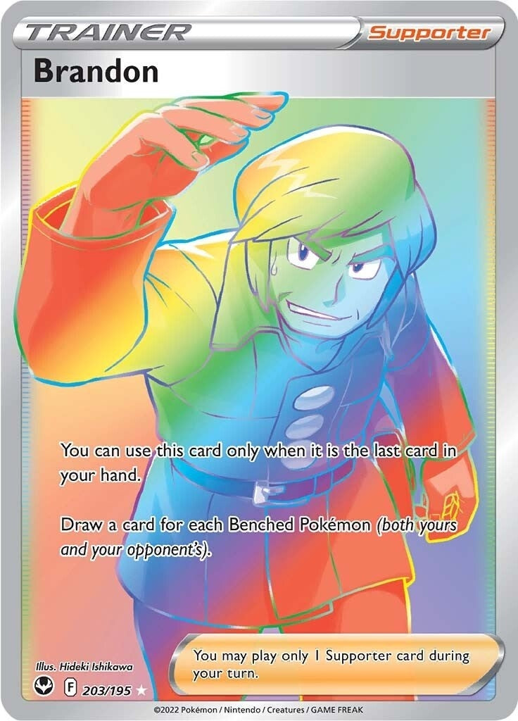 Image for Brandon (Secret) (203/195) - Pokemon