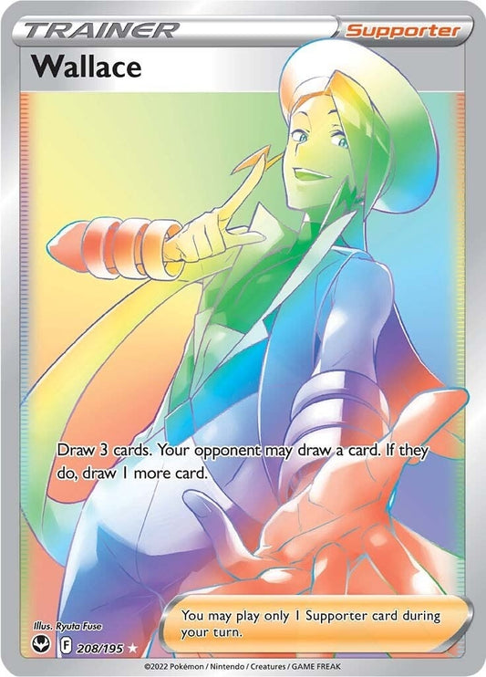 Image for Wallace (Secret) (208/195) - Pokemon