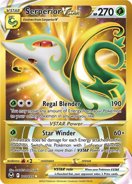 Image for Serperior VSTAR (Secret) (210) (210/195) - Pokemon