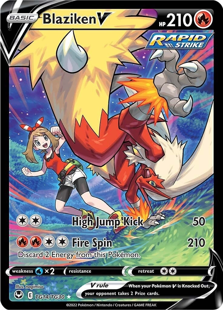Image for Blaziken V (TG14/TG30) - Pokemon