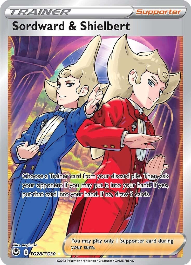 Image for Sordward & Shielbert (TG28/TG30) - Pokemon