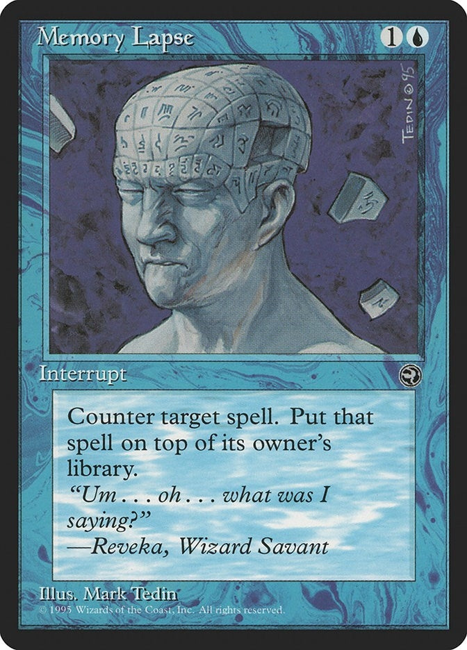 Image for Memory Lapse (32) - Magic: The Gathering