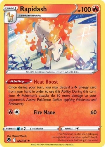 Image for Rapidash (022/195) - Pokemon