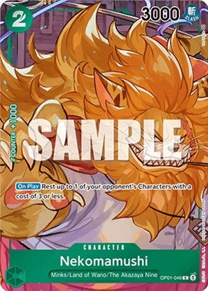 Image for Nekomamushi (Box Topper) (OP01-048) - One Piece Card Game